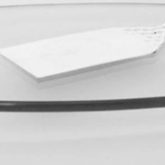 Salmon silver plated and glass tray - Never used - Picture 5 of 6